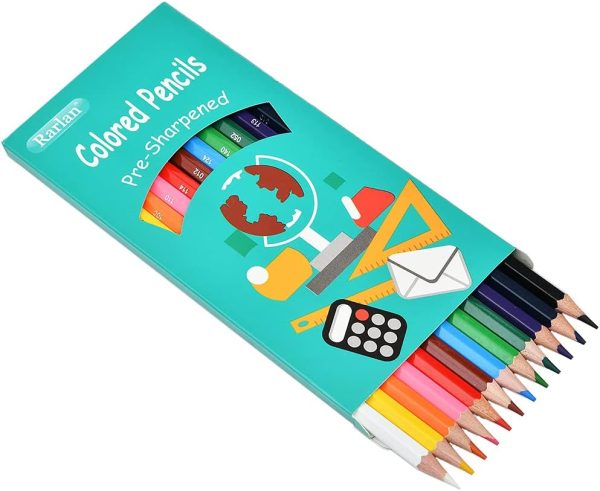 Pre-sharpened Colored Pencils for Kids