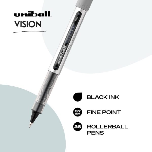 Uniball Vision Rollerball Pens - Image 2