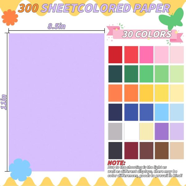 Colored Cardstock Bulk 300 sheets - Image 2